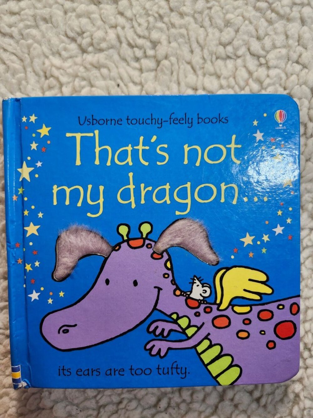 Usborne Thats Not My Dragon Board Book Fiona Watt Rachel Wells Touchy Feely